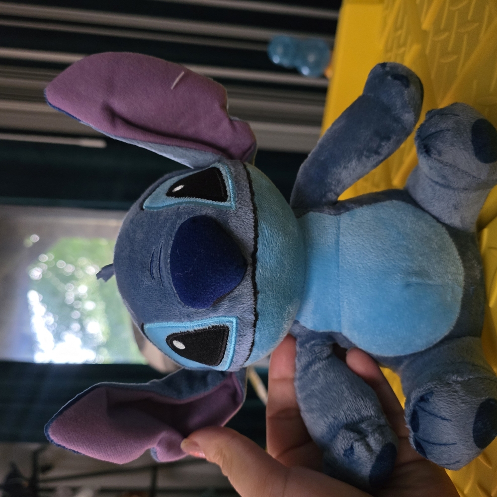 Blue and Purple Plush Toy